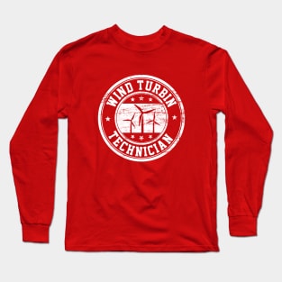 Wind Turbine Technician #2 Long Sleeve T-Shirt